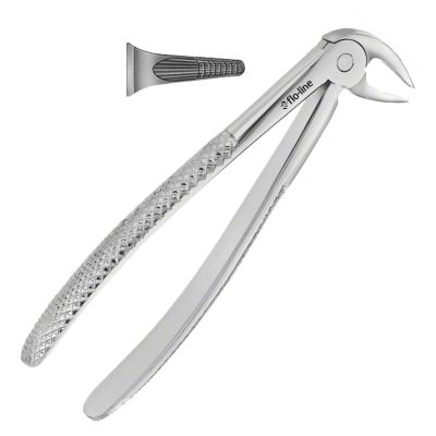 FLO-LINE EXT. FORCEPS, ENGLISH PATTERN, FIG. 33A, FOR LOWER MOLARS