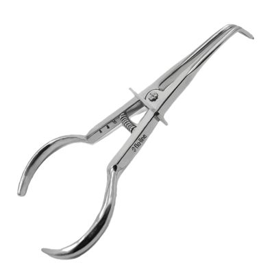 RUBBER DAM CLAMP FORCEPS, STOKES, 17.5 CM