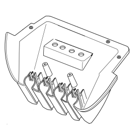 Belmont Handpiece holder shell