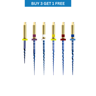 DENCO Super Files III NiTi Heat Activtaion Files (Buy 2 Get 1 Free)