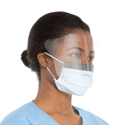 HALYARD* FLUIDSHIELD* Level 2 Fog-Free Procedure Masks SO SOFT* Earloops