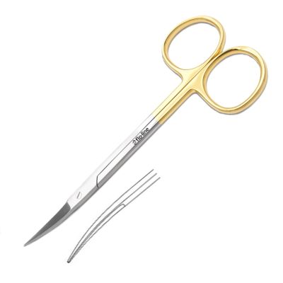 FLO-LINE Iris Scissors TC Curved 11.5CM