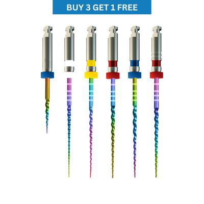 DENCO Chameleon D-Shaper Niti Heat Activation Files (Buy 2 Get 1 Free)