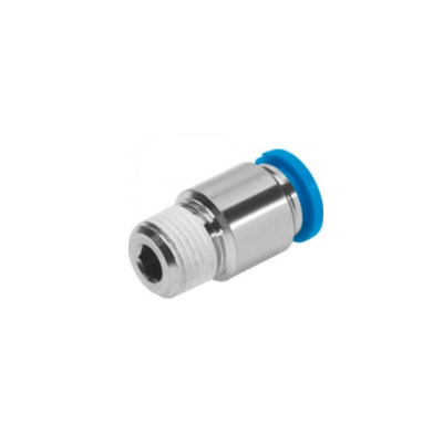 Push Fit Straight Adaptor 8mm - 1/4 BSP