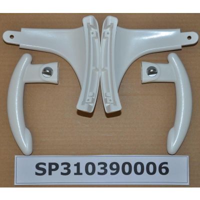 White Holders With Handles L&R Alya