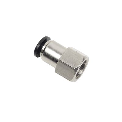 Push Fit Straight Connector 8mm - 1/8 BSP  [x10]