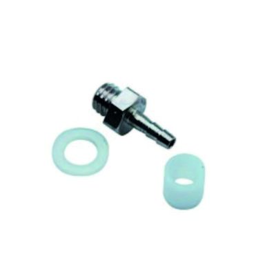 1/16 Barb Fitting Plated DCI 0074